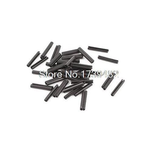 15pcs Hardware Carbon Steel Tension Roll Split Spring Dowel Pins M1.5x10mm