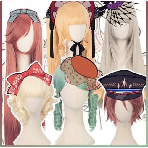 Anime Comic Rozen Maiden Cosplay Wig Shinku Wigs Hinaichigo Sui sei seki Cosplay Wig Cosplay Synthetic wig Cosplay Accessories