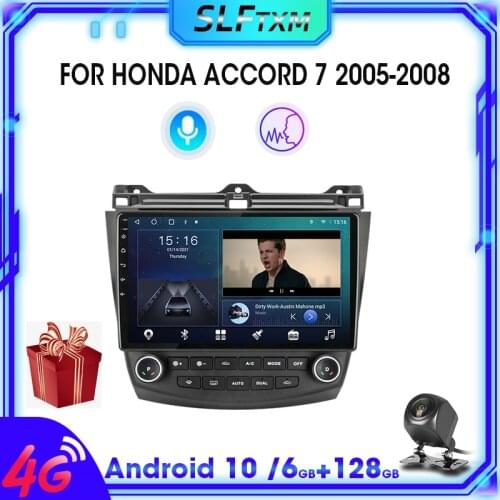Android 9.0 2din Car Radio Multimedia video Player Navigation GPS IPS For Honda Accord 7 CM UC CL 2003-2007 8 core 2 din RDS 4G