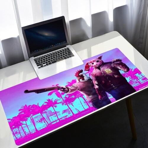 Large Anime Mouse Pad Gaming Keyboard Mousepad Computer Mouse Mats Xxl 900x400 Pad Hotline Miami Desk Mat Gamers Accessories Rug