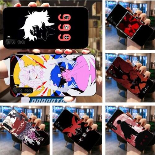 HUAGETOP Devilman Crybaby black Phone Case Hull For Huawei Nova 6se 7 7pro 7se honor 7A 8A 7C Prime2019