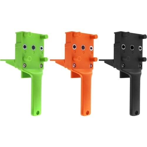 Wood Doweling Handheld Pocket Hole Jig System 6/8/10mm Drill Bit Hole Puncher For Carpentry Dowel Joints DIY Woodworking Tools