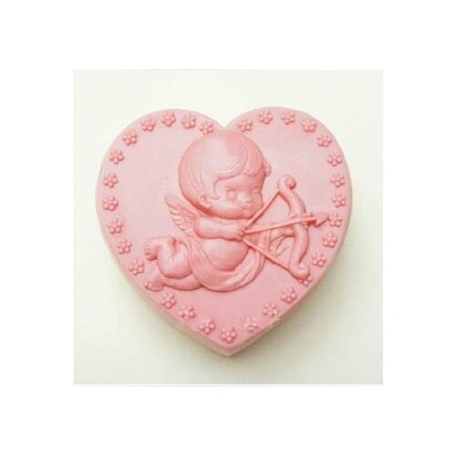 Cupid Craft Art Silicone Soap mold Craft Molds DIY Handmade soap molds