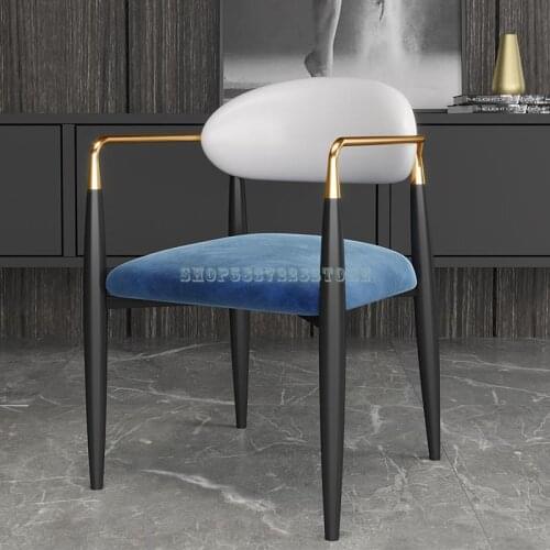 Nordic Luxury Dining Chair Family Back Modern Simple Dining Table Chair