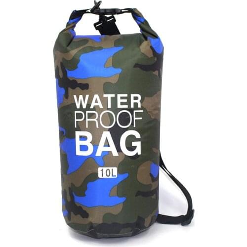 New 2-30 Liter Outdoor Waterproof Dry Backpack Water Floating Bag Roll Leather Bag Kayak Rafting Rowing River Hiking Pool Kayak