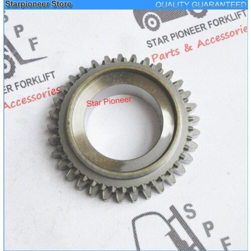 Forklift part transmission lower speed gear 15573-42071