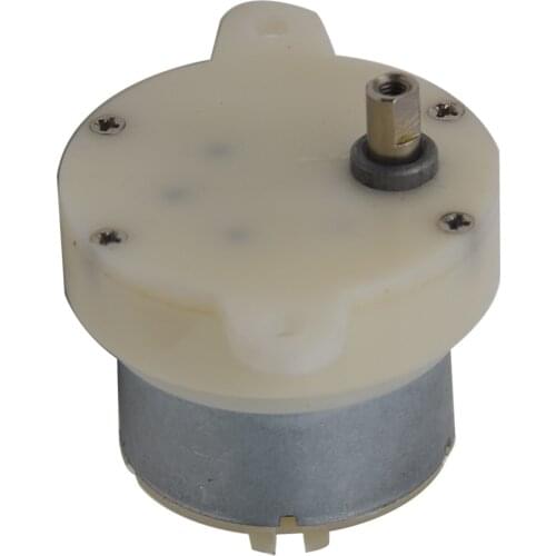 DC 12V Gear Motor High Torque Slow Speed Micro Electric Motor Gearbox Slow Down Mute 3 RPM 4mm Shaft