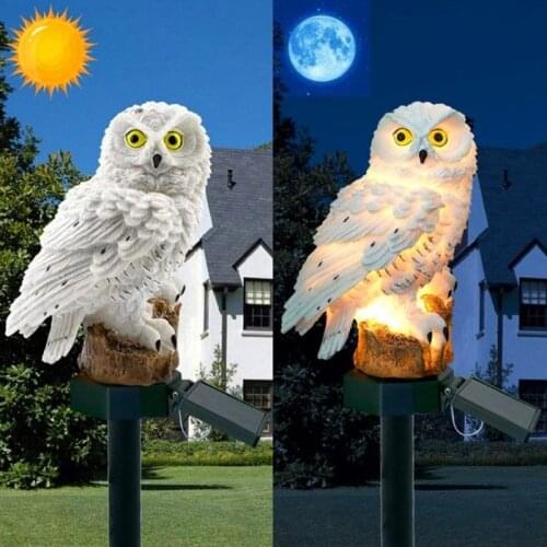 Owl LED Solar Lawn Paddock Led Solar Garden Light Waterproof Light Garden Light Home Outdoor Garden Decoration Outdoor Light