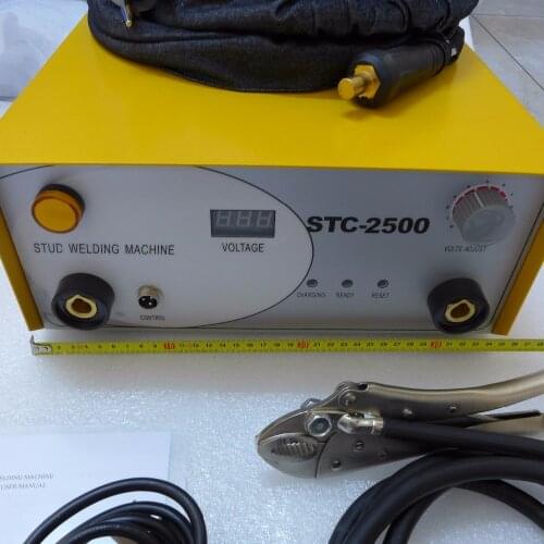 New SCT-2500 Capacitor Discharge CD Stud Welder Welding Machine M3-M10 Collet 220V