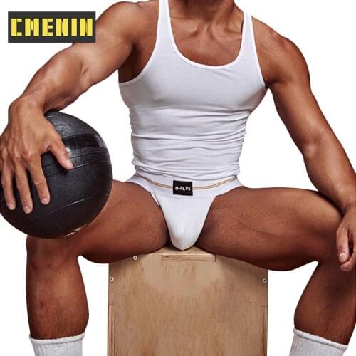Free Shipping Cotton Sexy Mans Underwear Briefs Underpants Breathable Mens Briefs Bikini Gay Underwear Mens lingerie Sexi
