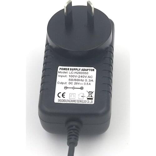 1PCS AC 100V-240V DC 28V 500mA Universal Charger Converter Power Supply Adapter US/EU/UK/AU Plug DC 5.5*2.1mm for Free Shipping