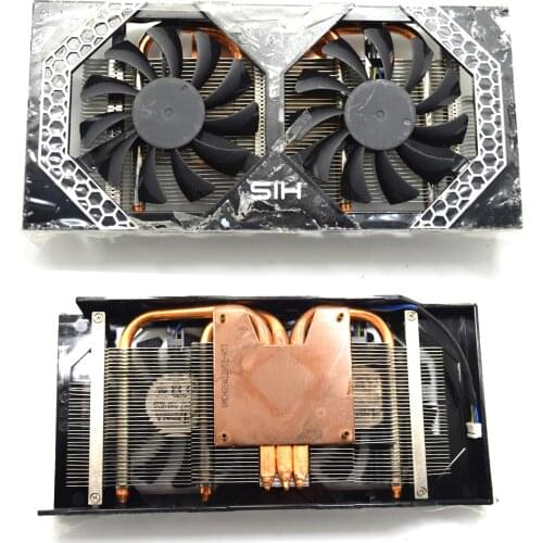 R7 260X Cooler fan for HIS 7850 R9 270 iPower IceQ X2 Turbo R7 260X IceQ X2 2GB R7 260X IceQ X2 Turbo 1GB with Heatsink