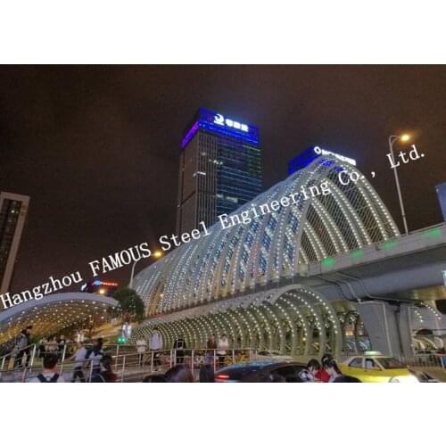 High Storey Prefabricated Shopping Mall Center with Office Steel Structure Buildings Contractor