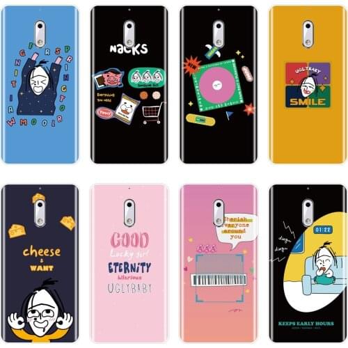 Back Cover For Nokia 9 8 6 5 3 2 1 Plus Funny Girl Soft Silicone Phone Case For Nokia6 Nokia5 Nokia3 Nokia2 Nokia X6 X71 7 Plus