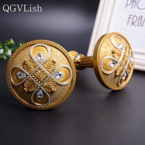 QGVLish 2Pcs Resin Curtain Hooks Holdback Curtain Accessories Tieback Cloth Hanger Strap Tassel Fringe Tower Hanger Holder Hook