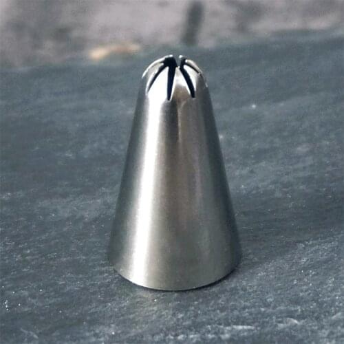 #30 Cream Icing Nozzle Piping Tip Stainless Steel Cake Decorating Tips Icing Piping Pastry Tip Tools Bakeware Small Size