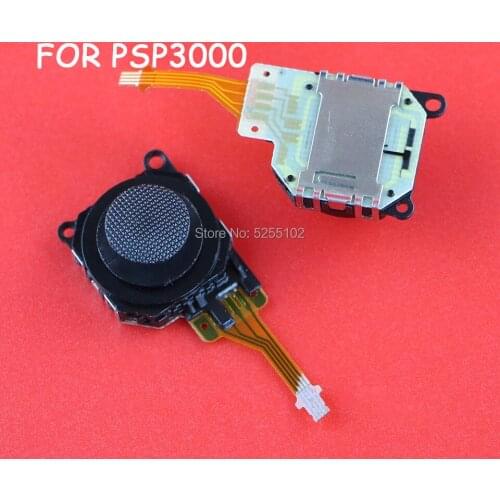 50pcs Black 3D Analog Joystick Stick Button Sensor Module for Sony for PSP 3000 PSP3000 Replacement Part Original