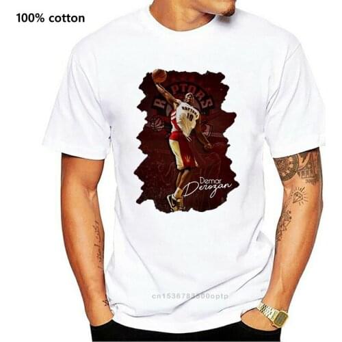 DeMar DeRozan, Player, Basketballer Toronto T SHIRT Raptors, Men T-shirt Top Quality T Shirts Men O Neck Top Tee Plus Size