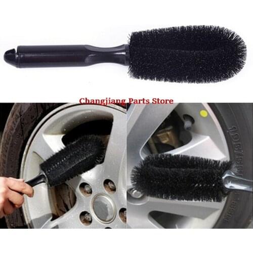 Hot sale 1pc Motorcycle Wheel Washing Cleaning tool Car Wheel Tire Rim Scrub Brush Truck Washing Cleaning Accessories