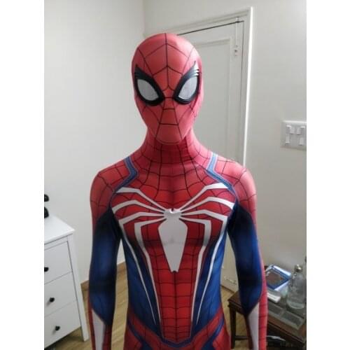 PS4 insomniac Cosplay Costume Halloween Game Zentai suit Adult/Kids