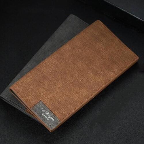 Mens Wallet Slim For Vintage Leather Wallets Thin Male Porte Feuille Billetera Hombre 2020 Mens Wallet Money Carteira Masculina