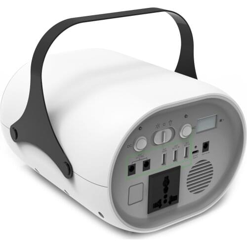 CARKU Newest New AC 110V output portable ups backup power supply DC 12V lithium battery solar power station for home use