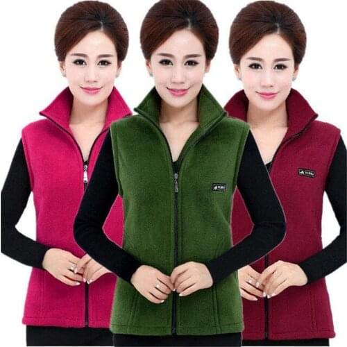 New Fleece Women Vests Autumn Korean Plus size 5XL Sleeveless Jackets Ladies Fashion Zipper Casual Waistcoat Female