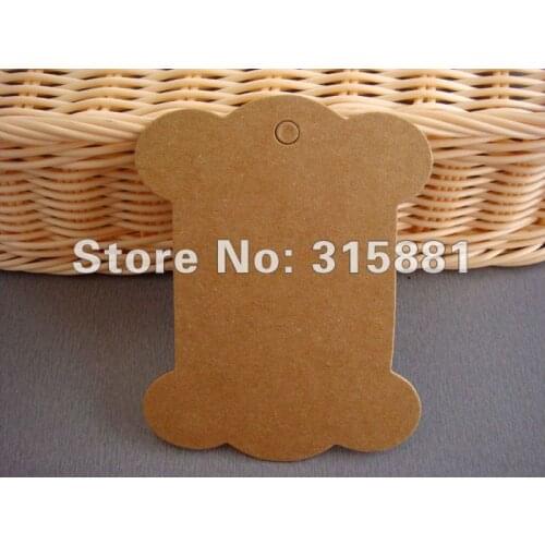 Wholesale Cardboard Blank Bobine without drawing in different cute shape bobine 100pcs/lot
