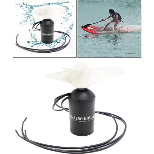 Underwater Thruster DC Brushless Motor with Propeller Surfboard Underwater Robot Model Modified Kit for Underwater Robot