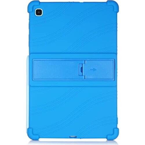 Shockproof Silicon Kickstand Case Cover for Samsung Galaxy Tab S6 Lite SM-P610 P615 10.4Inch Tablet Protective Shell +touch Pen