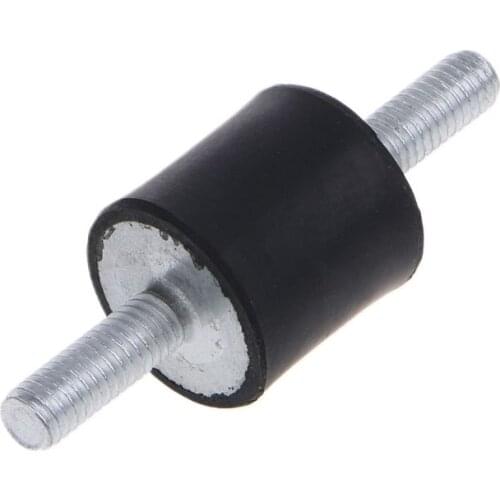 M5/M6/M8 Rubber Mount Double Male Thread Absorber Anti Vibration Silentblock Boat Car Bobbin Shock Absorber Tools