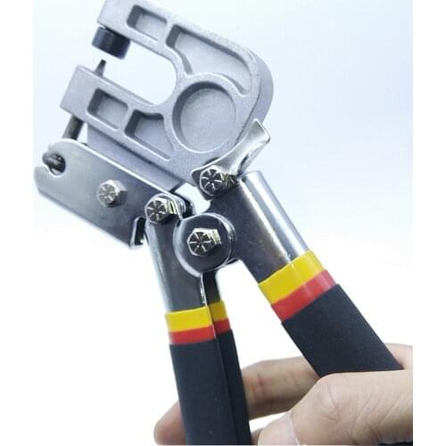 10" TPR Handle Stud 1-1/2" Deep Crimper Plaster Board Drywall Tool For Fastening Metal Studs Non-slip Handle for Fastening Metal