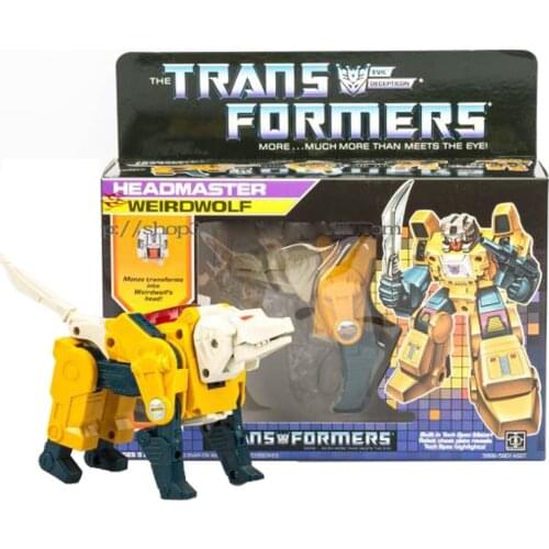 Transformation G1 Chief Warrior Battle Commander-Man Wolf Boxed KO version Action Figureals Brinquedos Model