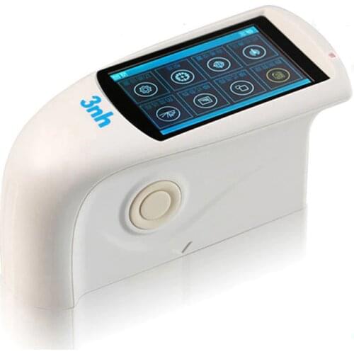 Tri-angle 20 60 85 Degree Muliti-range High Accuracy Gloss Meter HG268 With USB RS-232 Interface English Version 3.5'Gloss Meter