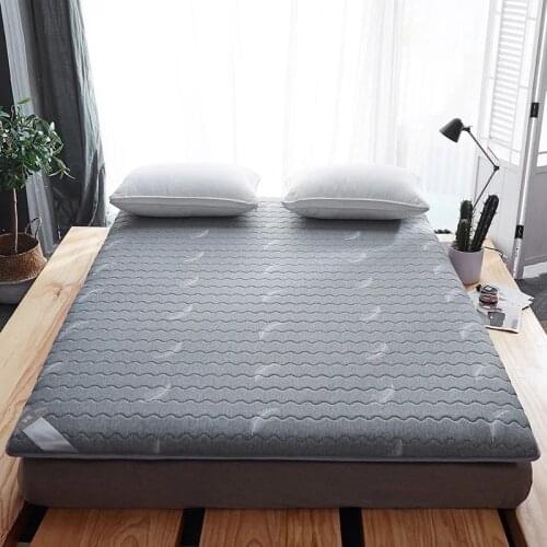 VESCOVO Single Double Queen King memory foam tatami Mattress topper latex mattress for bed
