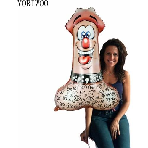 YORIWOO Wedding Penis Balloon Foil Helium Balloon To Be Bride Hen Party Accessories Bridal Shower Bachelorette Party Decorations