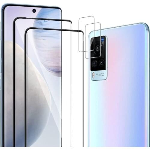 3D Curved Tempered Glass for Vivo X60 Pro 5G Screen Protector Glass HD lens Protector For Vivo X60 X50 Pro Plus