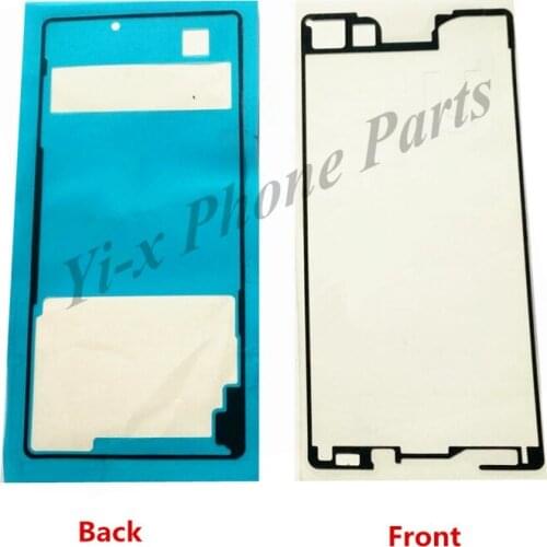 50pcs/lot Front + Back Adhesive Glue Tape Sticke for Sony Xperia Z4 Z3+ E6553 E6533