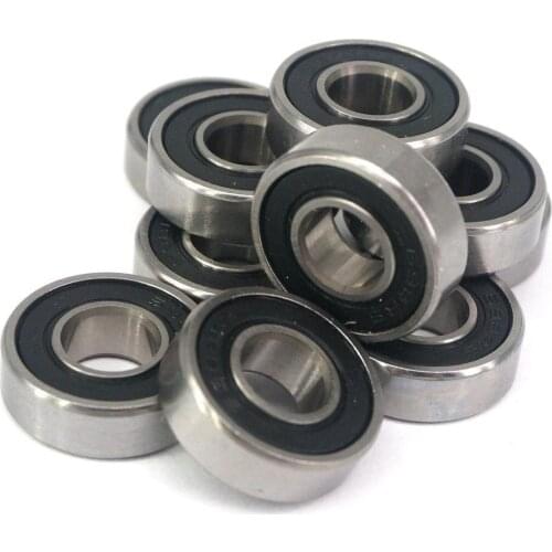 698-2RS 8x19x6mm ABEC1 Thin-wall Shielded Deep Groove Ball Bearing