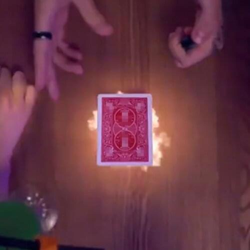 Boom Deck Magic Tricks Close Up Magia Signed Playing Card Appearing from Poker Deck Magie Illusion For Professional Magicians