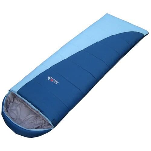 Eeping bags outdoors in autumn and winter travel tent camping sleeping bag adult thickened lengthened ultra light cotton