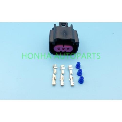 5 pcs Flex Fuel Sensor Connector Plug Wiring Pigtail Harness Body Kit 13577394 Fit for E85 housing sensors 2006