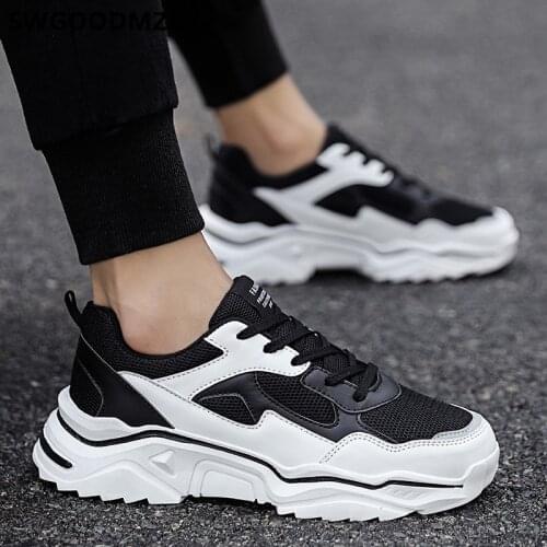 Dad Shoes Men Vulcanized Shoes Man Chunky Shoes Men High Fashion Trainers Ayakkabi Zapatillas Hombre Casual Sepatu Sneaker Pria