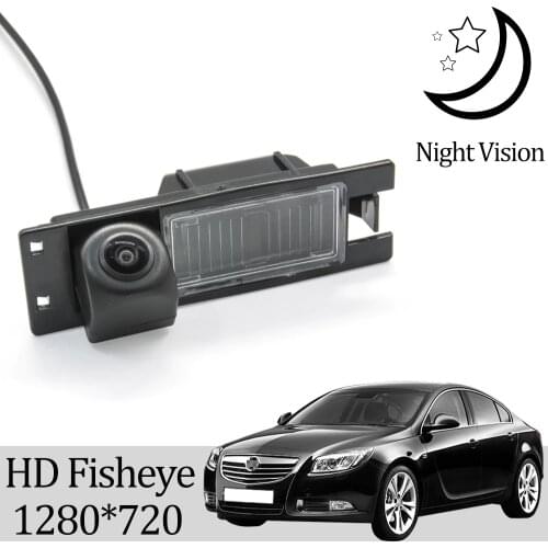 Owtosin HD 1280*720 Fisheye Rear View Camera For Opel Insignia 2008 2009 2010 2011 2012 2013 2014 2015 2016 2017 2018 2019 Car