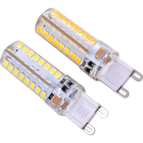 [Seven Neon]50pcs High power 250-270LM G9 AC220V 5W 64 led SMD2835 360 Beam Angle Lamp Replace 20w Halogen Lamp spotlight bulb
