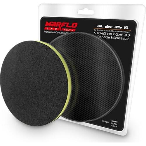 Paint Care Magic Clay Bar Pad Fine Polish Pad Car Cleaning Sponge Auto Detailing Brush Marflo Car Waxing Tool