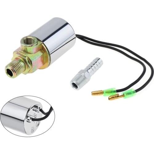 DC 12 / 24V High-Quality Solenoid Heavy Duty Electric Valve 1 / 4" NPT Suitable for Trains / Trucks / Air Horn Kits