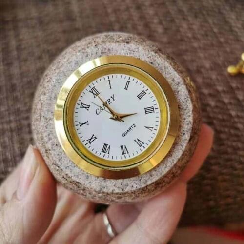 1pcs Natural stone crystal ball Clock reiki stones gem chakra stones and healing crystals home decoration
