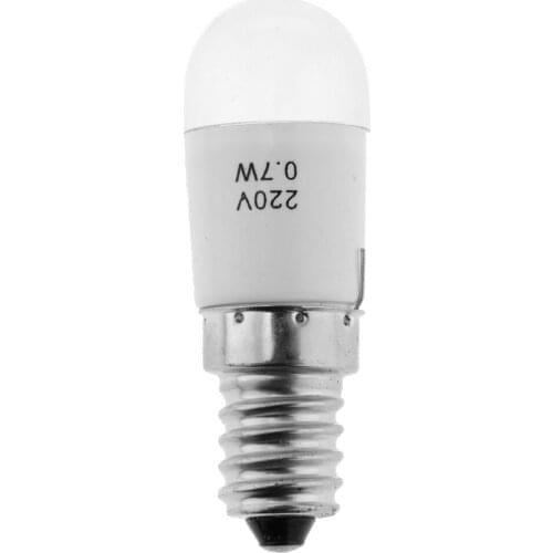1Pcs LED Light Bulbs for Home Sewing Machine Lamp Replacement 0.7W 220 Volts Screw Type