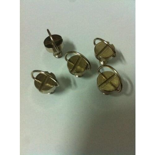 10pcs 1/4" D-Ring Screw For Camera Tripod Quick Release plate Stainless Steel With Tracking number
